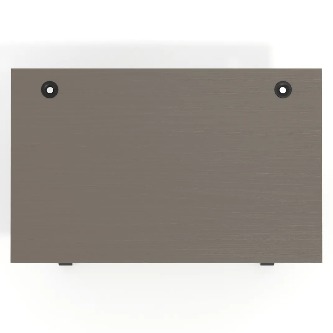 Mesa oficina de diseño UvePro fondo 100cm, estructura negra