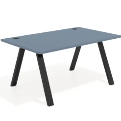 Mesa oficina de diseño UvePro fondo 100cm, estructura negra