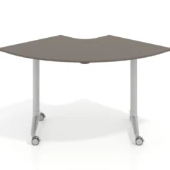 Mesa plegable pivot corner, estructura aluminio, canto 16cm