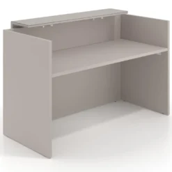 Mostrador individual encimera corta estructura Rayado