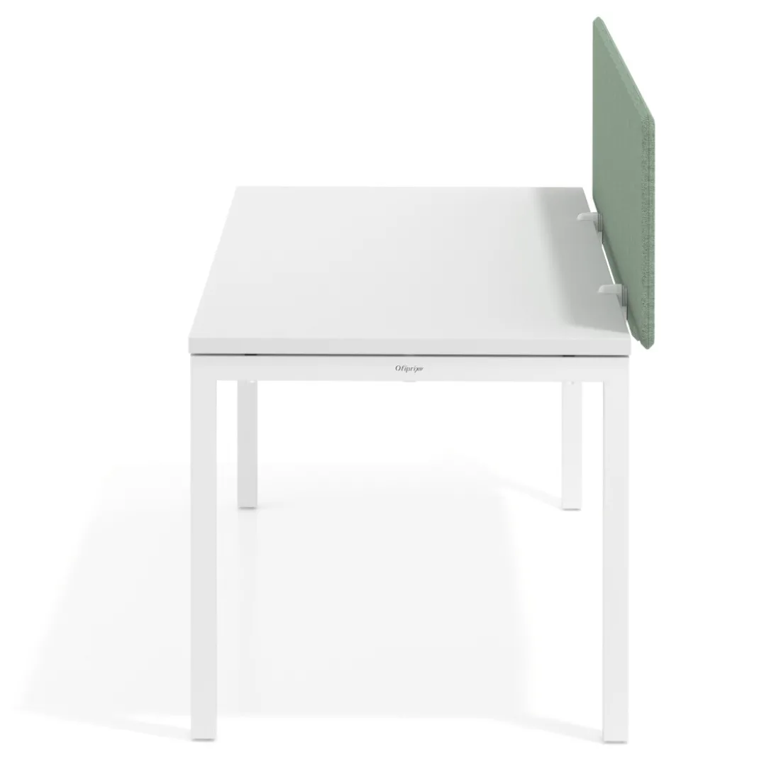 Pantalla acústica Hover con forma, tapizado PET