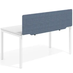 Pantalla acústica Hover forma con guía de aluminio, tapizado PET