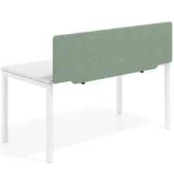 Pantalla acústica Hover forma con guía de aluminio, tapizado PET