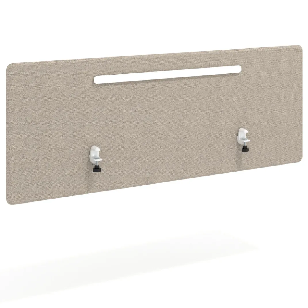Pantalla acústica Hover XL con guía de aluminio, tapizado PET