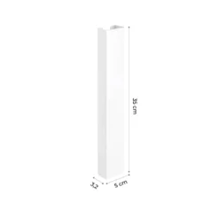 Pasacables vertical imantado