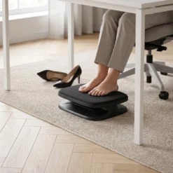 Reposapies acolchado Comfort, ajustable en altura e inclinación