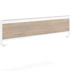 Separador de aluminio Wall para mesa multipuesto en melamina
