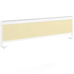 Separador de aluminio Wall para mesa multipuesto en melamina