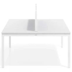 Separador de aluminio Wall para mesa multipuesto en melamina