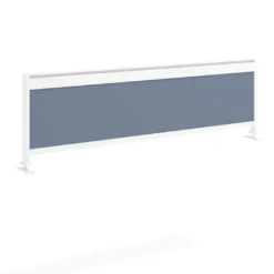 Separador de aluminio Wall para mesa multipuesto en melamina