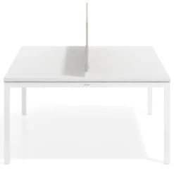 Separador mesa coworking Hover en melamina
