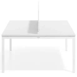 Separador mesa coworking Hover en melamina