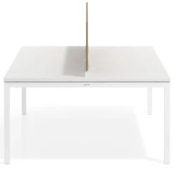 Separador mesa coworking Hover en melamina
