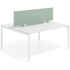 Separador mesa coworking Hover en melamina