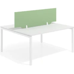 Separador mesa coworking Hover en melamina
