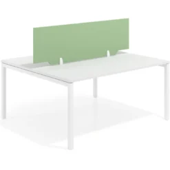 Separador mesa coworking Hover en melamina