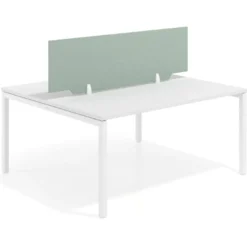 Separador mesa coworking Hover en melamina