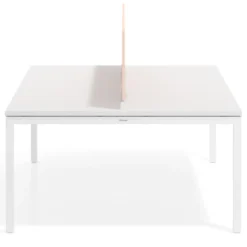 Separador mesa coworking Hover en melamina