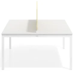 Separador mesa coworking Hover en melamina