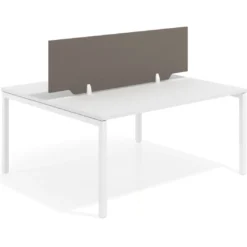 Separador mesa coworking Hover en melamina