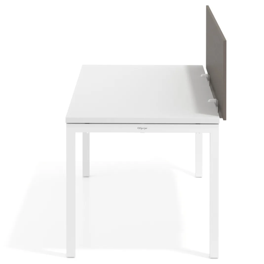 Separador mesa frontal Hover en melamina