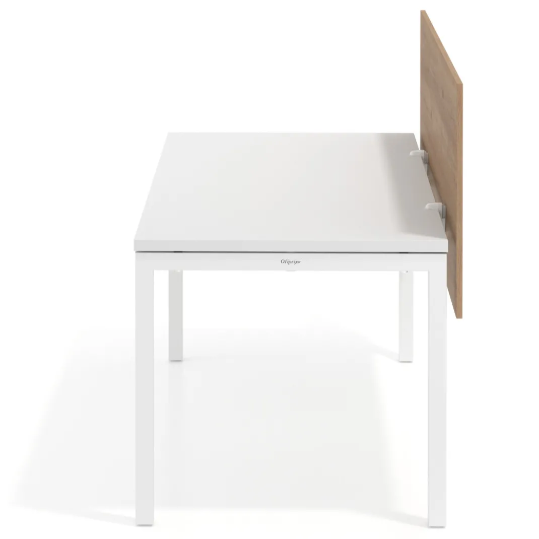 Separador mesa frontal XL Hover en melamina