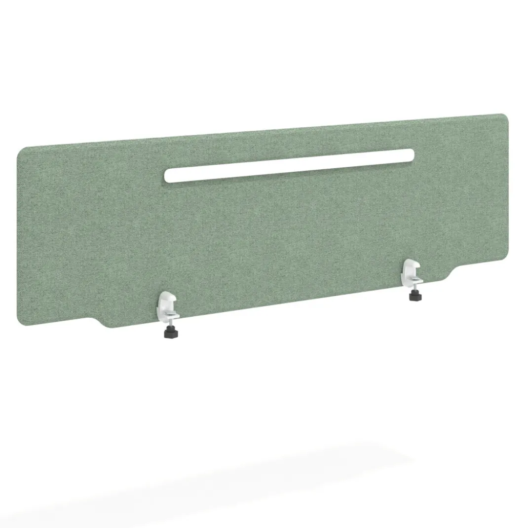 Separador mesa multipuesto Hover tapizado con guia de aluminio