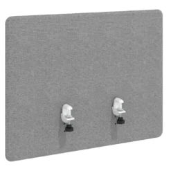 Separador para mesa individual lateral móvil tapizado PET