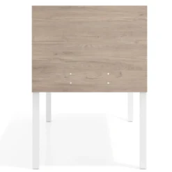 Separador para mesa individual lateral fijo en melamina