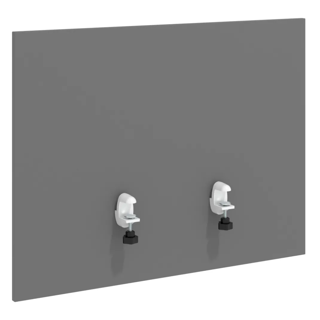 Separador para mesa individual lateral móvil en melamina