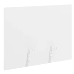 Separador para mesa individual lateral fijo en melamina