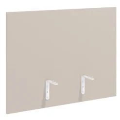 Separador para mesa individual lateral fijo en melamina