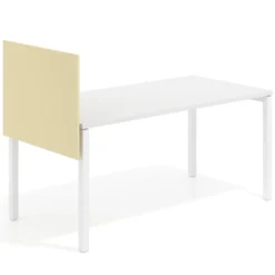 Separador para mesa individual lateral móvil en melamina