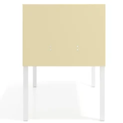 Separador para mesa individual lateral móvil en melamina
