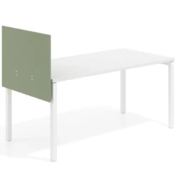 Separador para mesa individual lateral móvil en melamina
