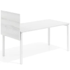 Separador para mesa individual lateral móvil en melamina