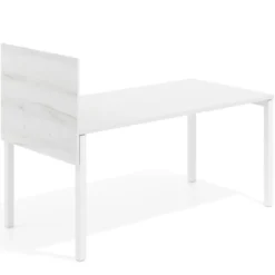 Separador para mesa individual lateral fijo en melamina