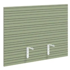 Separador para mesa individual lateral fijo en melamina