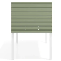 Separador para mesa individual lateral fijo en melamina