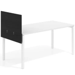 Separador para mesa individual lateral móvil en melamina