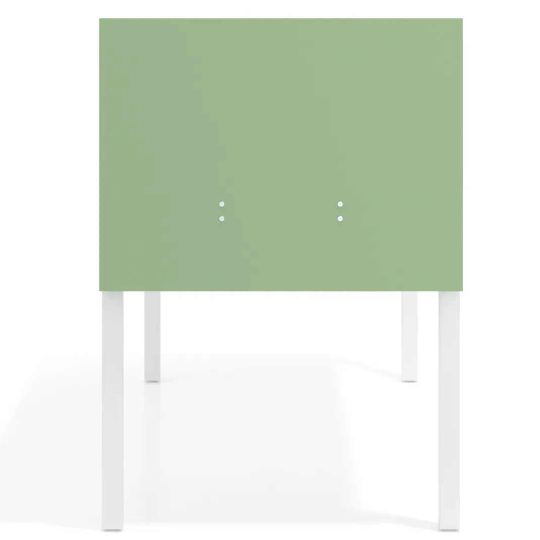 Separador para mesa individual lateral móvil en melamina