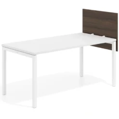 Separador para mesa individual lateral móvil en melamina