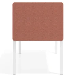 Separador para mesa individual lateral fijo tapizado PET
