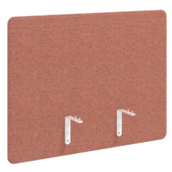 Separador para mesa individual lateral fijo tapizado PET
