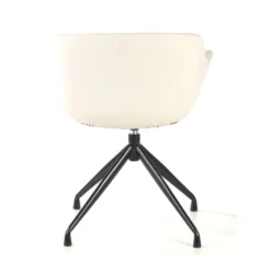 Silla confidente Anne, Giratoria Asiento Ecopiel