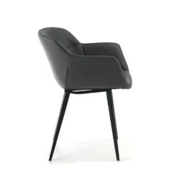 Silla confidente Anne, 4 patas Ecopiel