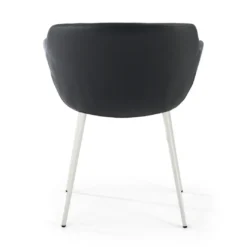 Silla confidente Anne, 4 patas Ecopiel