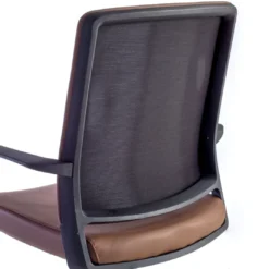 Silla confidente Dante patín ecopiel