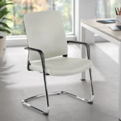 Silla confidente Dante patín ecopiel