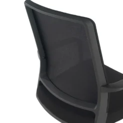 Silla confidente Dante patín, respaldo ergonómico red